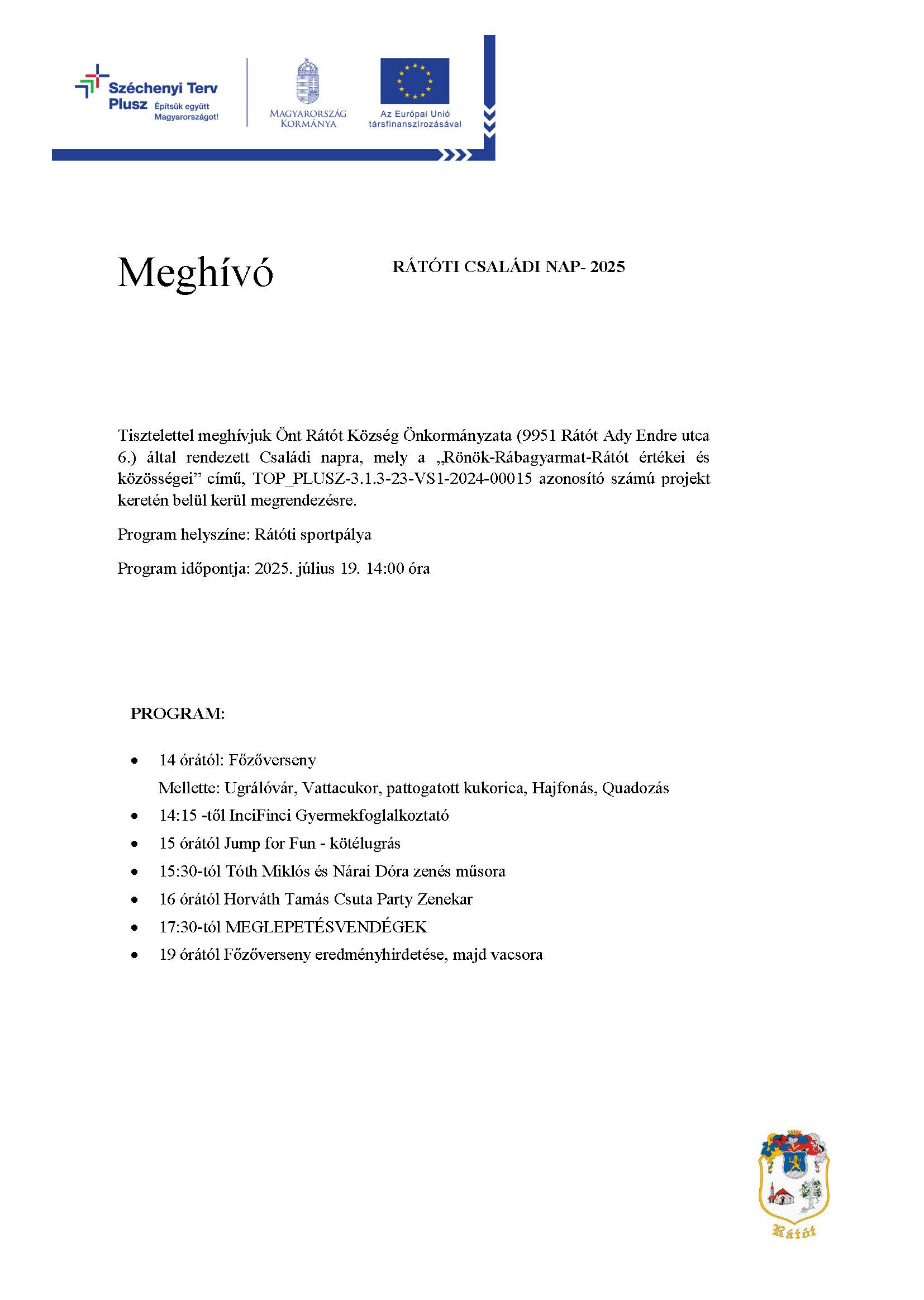Meghívó Meghívó